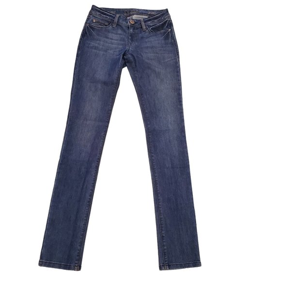 DL1961 - Jessica Crest Blue Wash Skinny Jeans - Picture 2 of 13